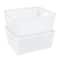 Simplify Slide Stack It Storage Tote Baskets, 2ct.
